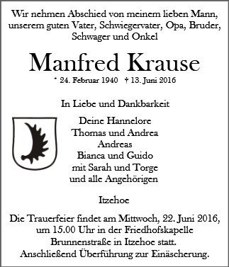 Mannfred Krause