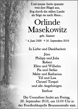 Orlinde Masekowitz