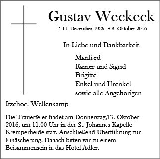 Gustav Weckeck