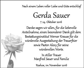 Gerda Sauer
