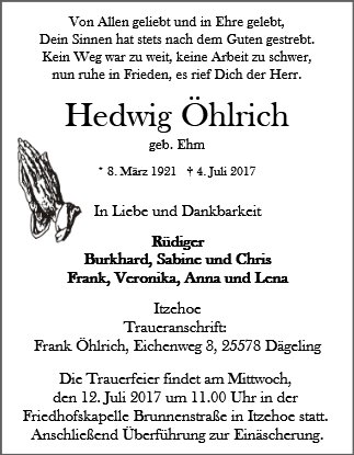 Hedwig Öhlrich