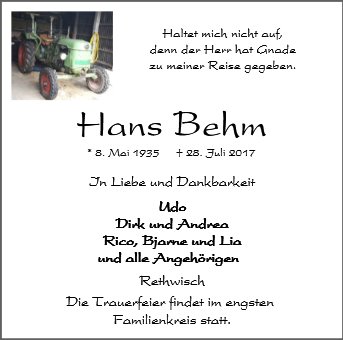 Hans Behm