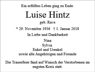 Luise Hintz