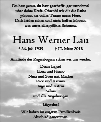 Hans Werner Lau