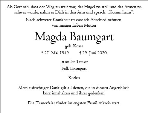 Magda Baumgart