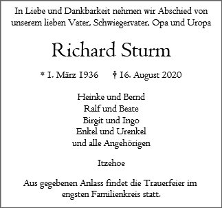 Richard Sturm