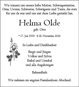 Helma Olde