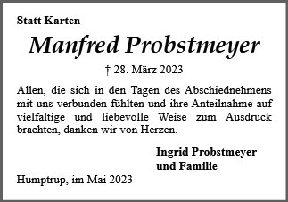 Manfred Probstmeyer