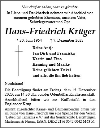 Hans-Friedrich Krüger