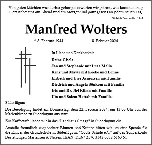 Manfred Wolters