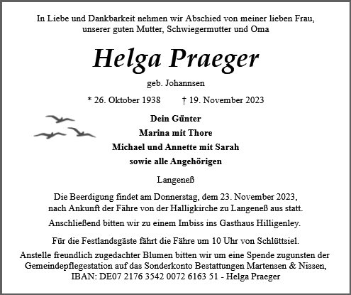 Helga Praeger