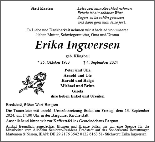 Erika Ingwersen