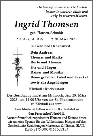 Ingrid Thomsen