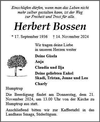 Herbert Bossen