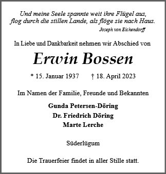 Erwin Bossen