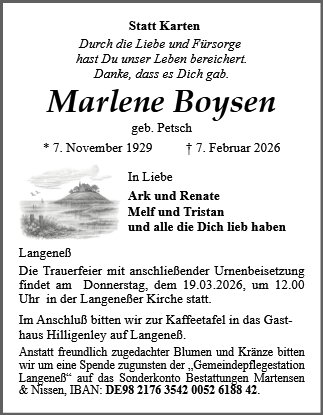 Marlene Boysen