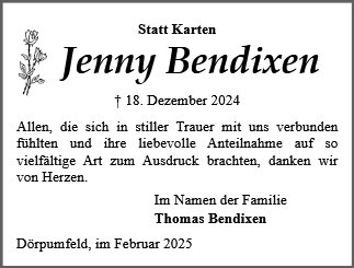 Jenny Bendixen