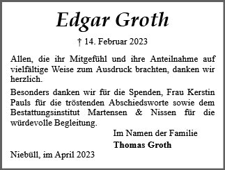 Edgar Groth