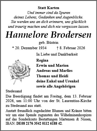 Hannelore Brodersen