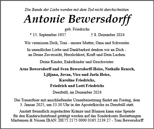 Antonie Bewersdorff