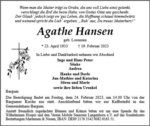 Agathe Hansen