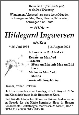 Hildegard Ingwersen