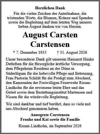August Carstensen