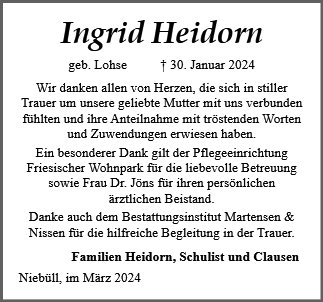 Ingrid Heidorn