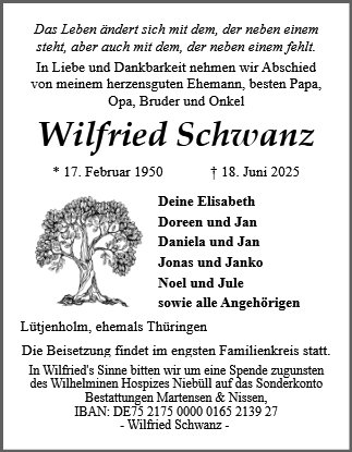 Wilfried Schwanz