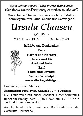 Ursula Clausen