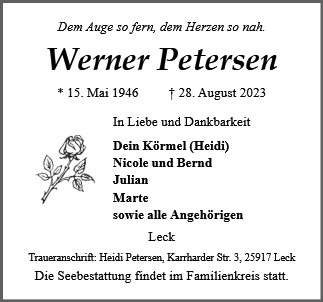 Werner Petersen
