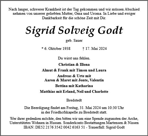 Sigrid Godt