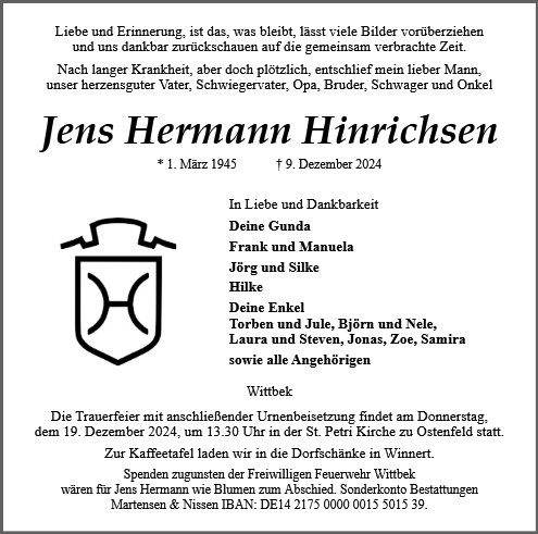 Jens Hermann Hinrichsen