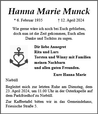 Hanna Marie Munck
