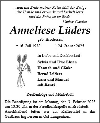 Anneliese Lüders