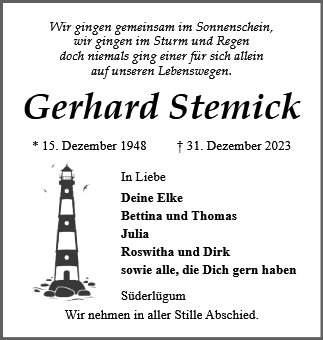 Gerhard Stemick