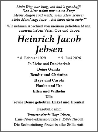 Heinrich Jacob Jebsen