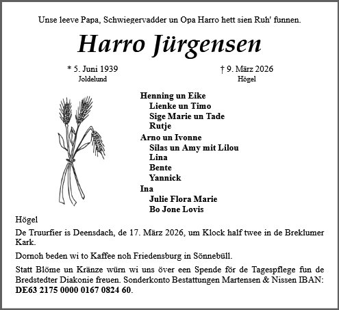 Harro Jürgensen