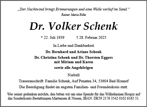 Volker Schenk