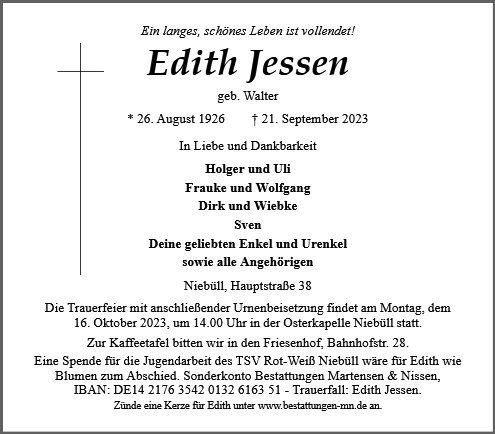 Edith Jessen