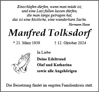 Manfred Tolksdorf