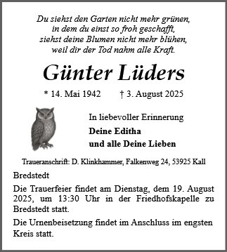 Günter Lüders