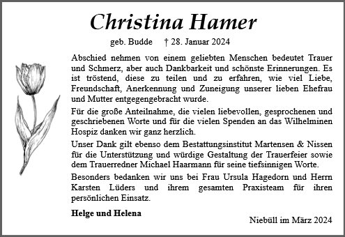 Christina Hamer