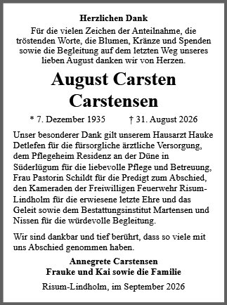 August Carstensen