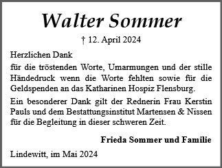 Walter Sommer