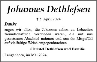 Johannes Dethlefsen