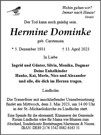 Hermine Dominke