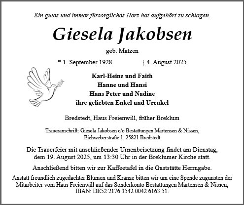 Giesela Jakobsen