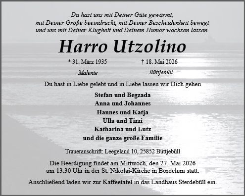 Harro Utzolino