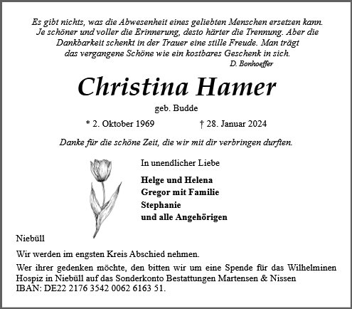Christina Hamer